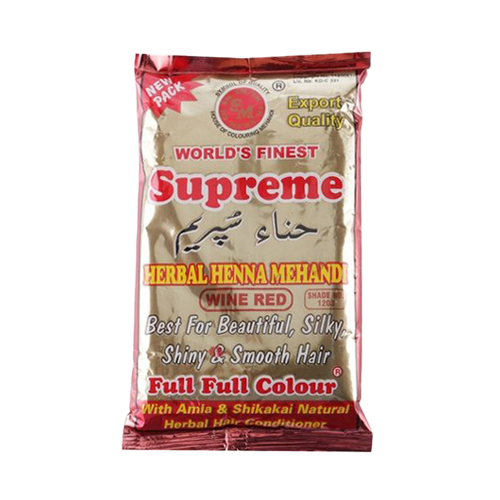 Supreme Herbal Henna Mehandi Red 150g