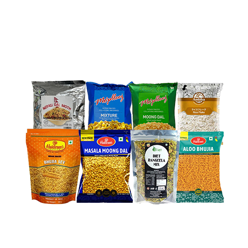 Dal Moth and Bhujia