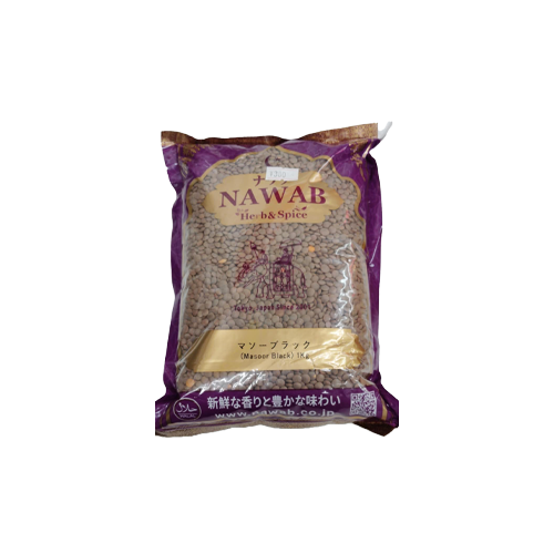 Masoor Whole Black Split 1kg